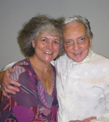 Marie-Françoise avec Rolando